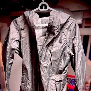 LL Bean Grey Raincoat, Men’s medium